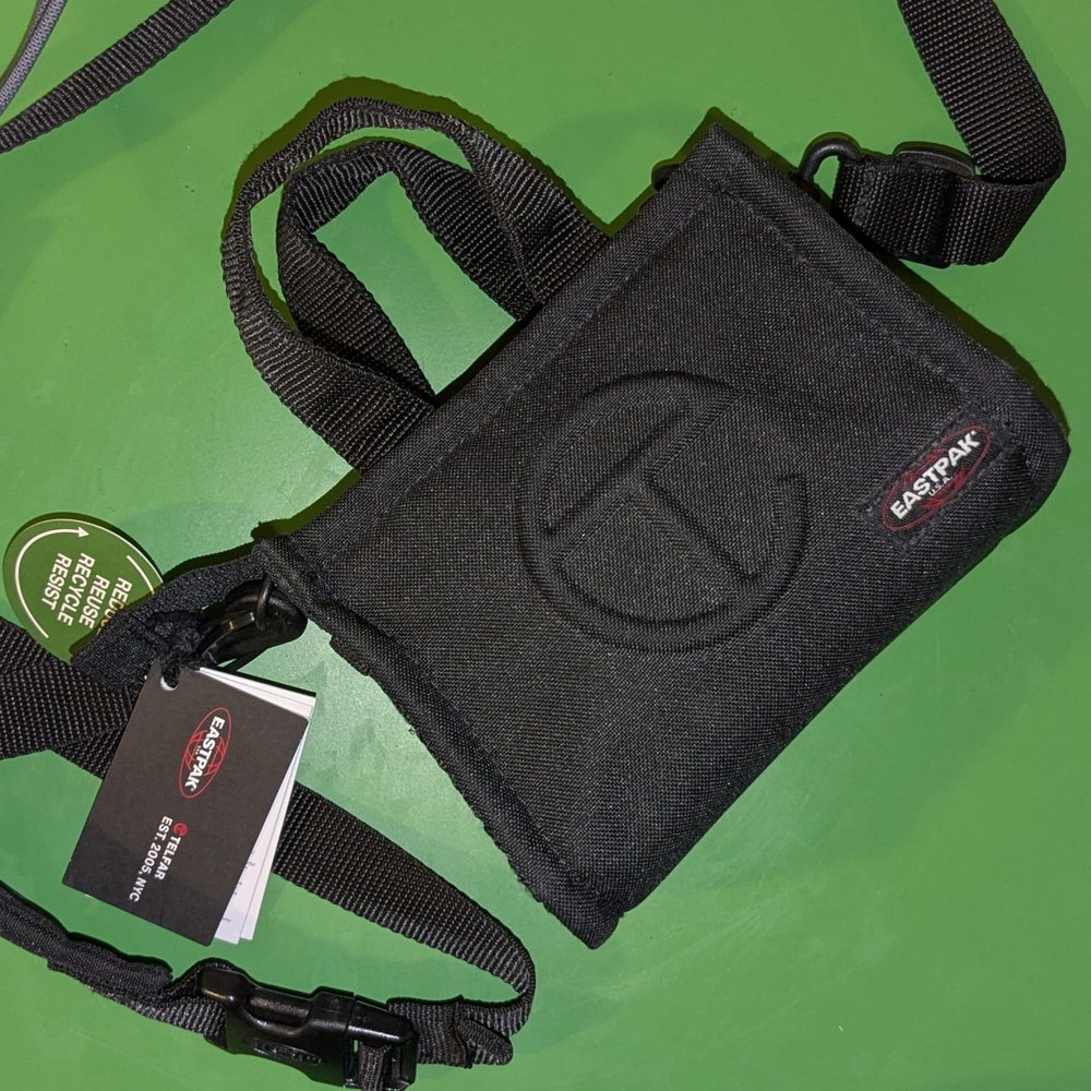 Eastpak × Telfar Black Convertible Shopper (Small)
